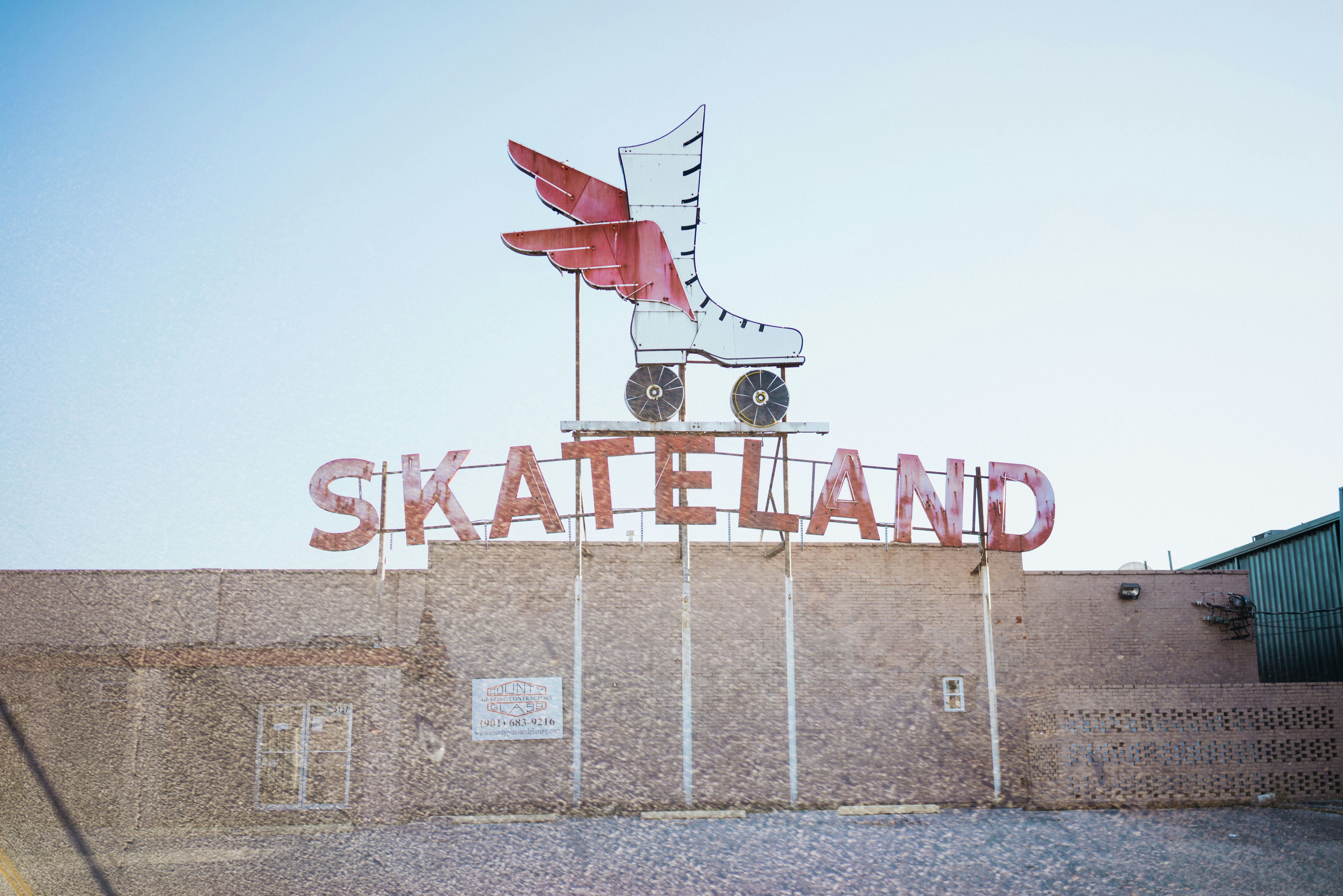 Skateland storefront